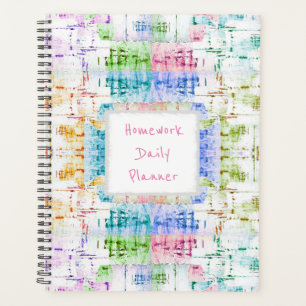 HAMbWG - Homework Daily Planner - Mixed Colour