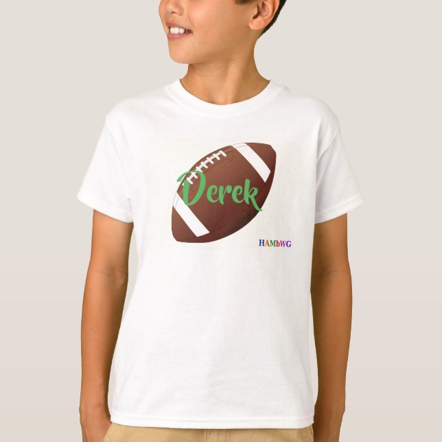 HAMbWG Logo - Boy's Personalised Sweatshirt or T T-Shirt (Front)