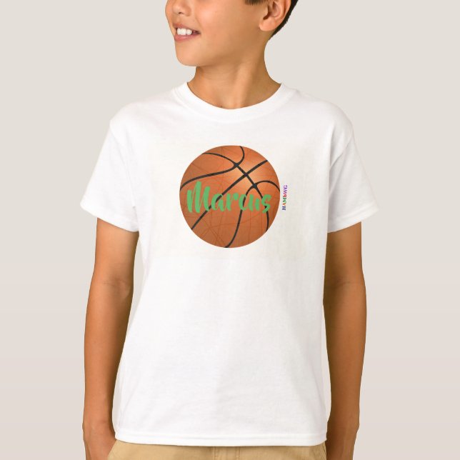 HAMbWG Logo - Boy's Personalised Sweatshirt or T T-Shirt (Front)