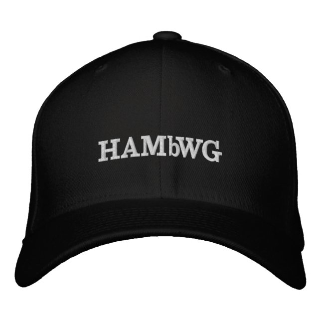 HAMbWG Logo Embroidered Hat (Front)