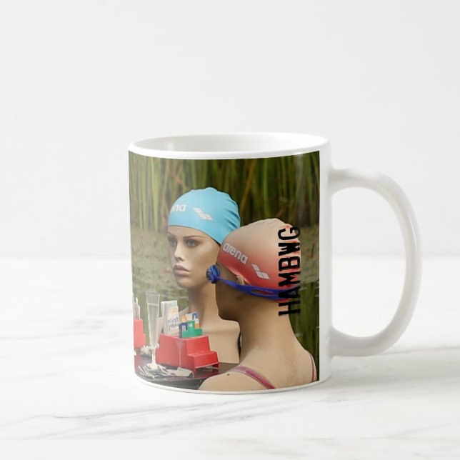 HAMbWG - Mannequin Swimmers Coffee Mug (Right)