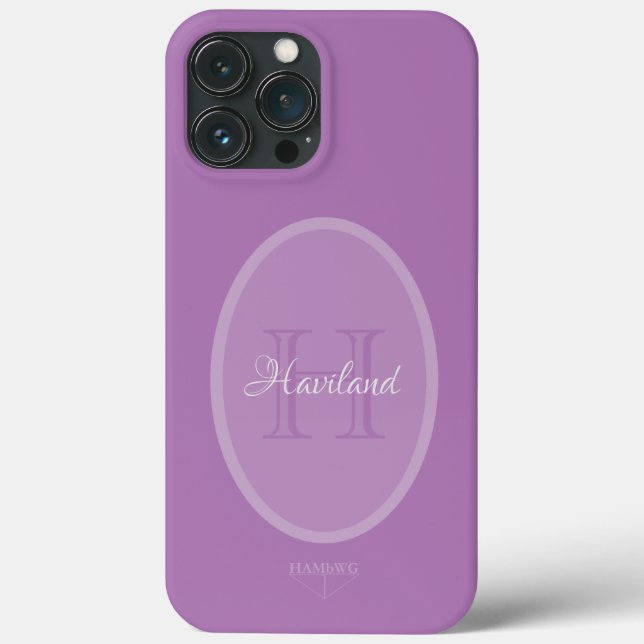 HAMbWG Monogram Case-Mate iPhone Case (Back)