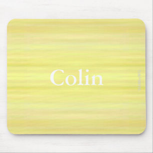 HAMbWG - Mouse Pad - Bright Pale Yellow Wash