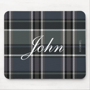 HAMbWG - Mousepad - Grey Plaid