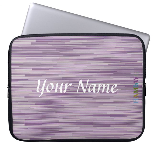 HAMbWG  - Neoprene Laptop Case - Personalise (Front)
