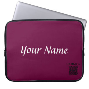 HAMbWG - Neoprene Laptop Case - Teal Personalise