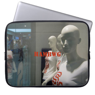 HAMbWG  -  Neoprene Laptop Sleeve - Mannequins
