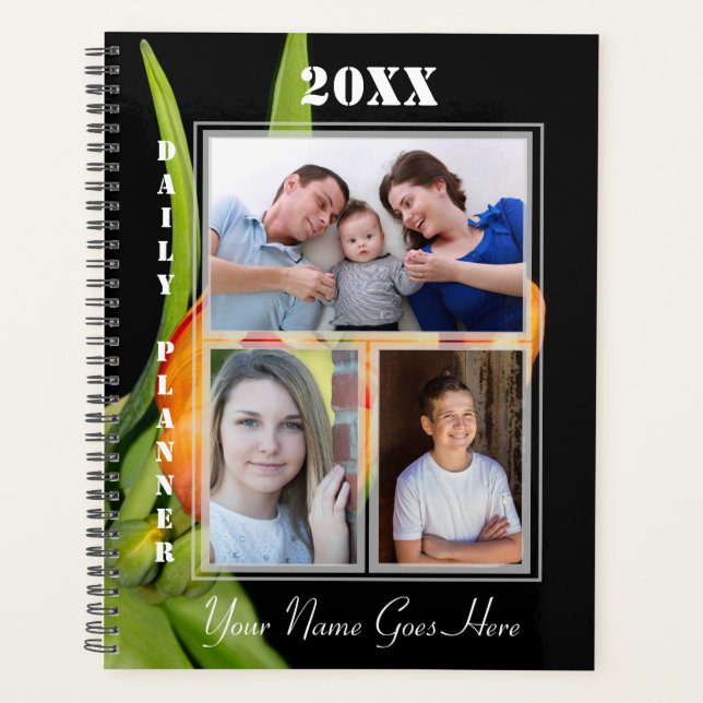 HAMbWG - Orange Tulips Planner (Front)