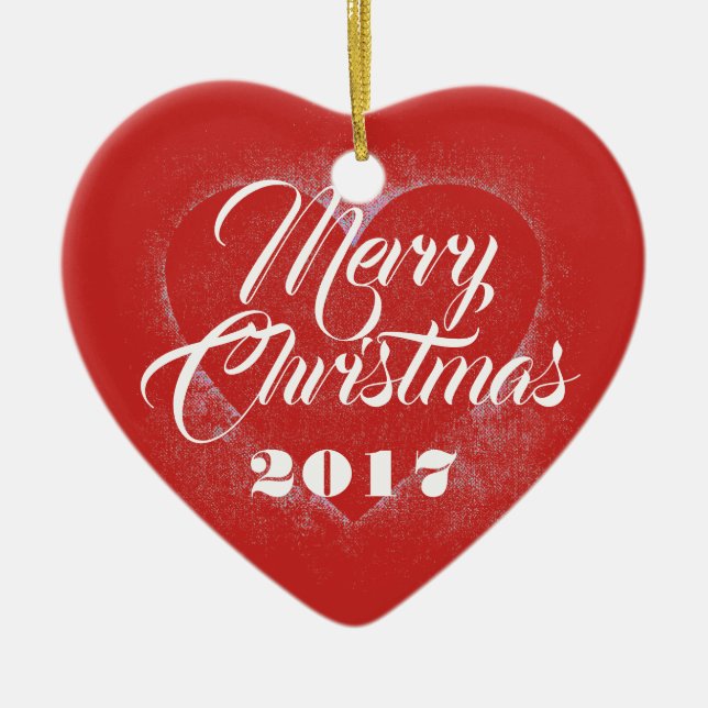HAMbWG - Ornament - Heart Design - Personalizable (Front)