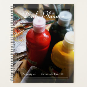 HAMbWG - Photo Daily Planner - Artist Paint