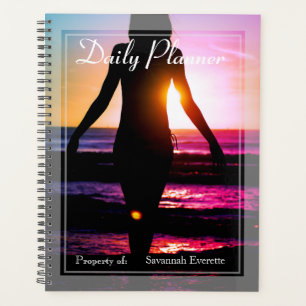 HAMbWG - Photo Daily Planner - Beach Girl