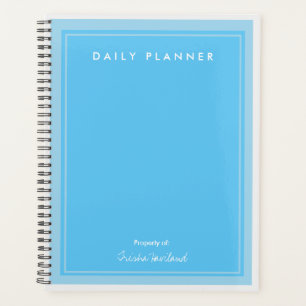 HAMbWG - Photo Daily Planner - Blue