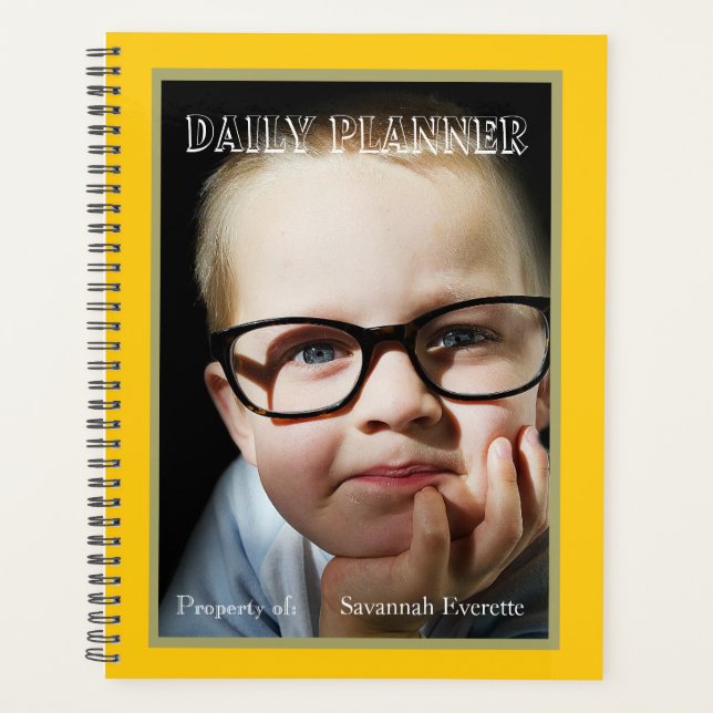 HAMbWG - Photo Daily Planner - Magazine Look (Front)