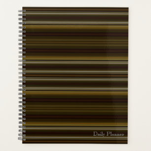 HAMbWG - Photo Daily Planner - Olive Stripe