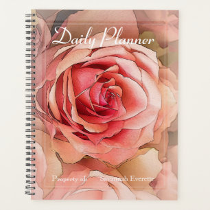 HAMbWG - Photo Daily Planner - Peach Roseeach