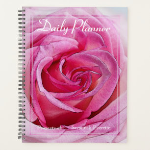 HAMbWG - Photo Daily Planner - Pink Rose