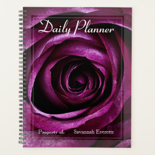 HAMbWG - Photo Daily Planner - Raspberry Plum Rose