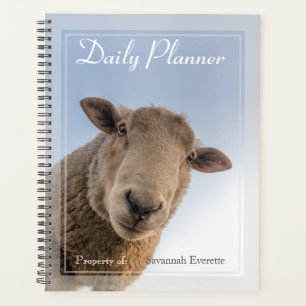 HAMbWG - Photo Daily Planner - Sheep