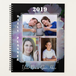 HAMbWG - Pink Wispy Flower Planner