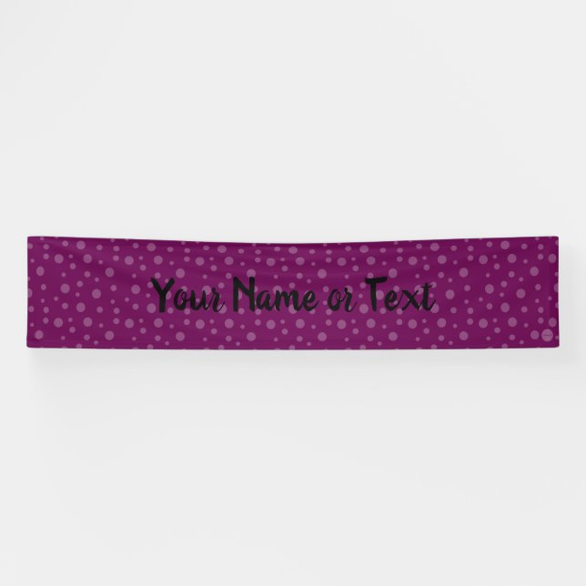 HAMbWG Polka Dot Banner (Horizontal)