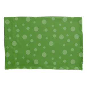 HAMbWG Polka Dot - Lime Green Pillowcase