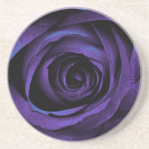 HAMbWG Purple Rose Drink Coaster