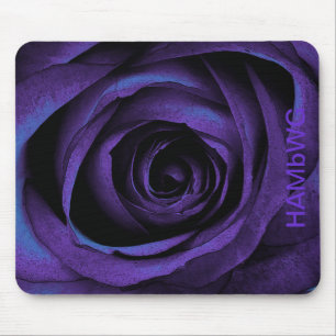 HAMbWG Purple Rose Mouse Pad