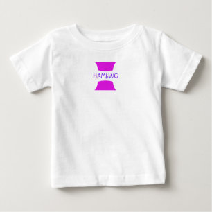 HAMbWG Romper w Violet Logo Design Baby T-Shirt