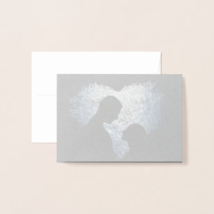 HAMbWG - Silver Foil Card - Man and Woman