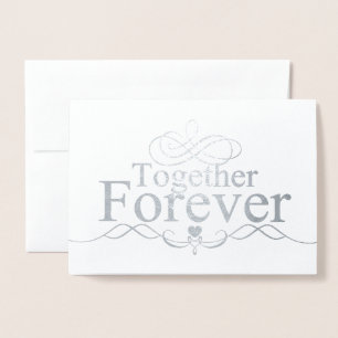 HAMbWG - Silver Foil Card - Together Forever