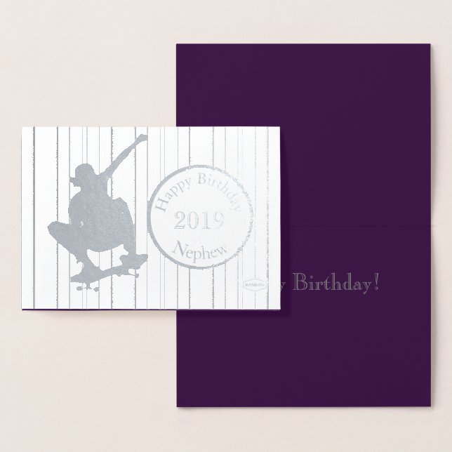 HAMbWG - Skateboarding Foil Card (Display)