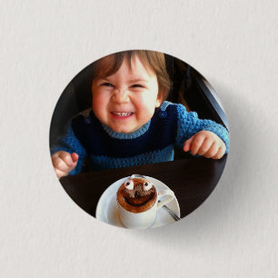 HAMbWG - Square Button - Hot Chocolate