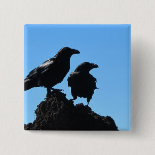 HAMbWG - Square Button - Ravens