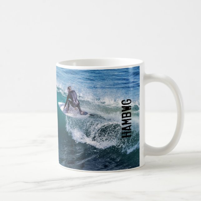 HAMbWG - Surfer Coffee Mug (Right)