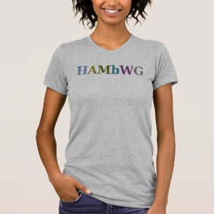 HAMbWG Sweat Shirt Dress Multi-Colour Logo