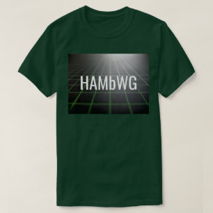 HAMbWG - T-Shirt - Green/Black 1920 010417 1001