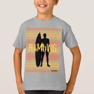 HAMbWG -  T Shirt -  Pale Gradients Surfer