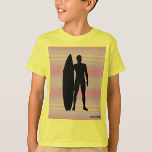HAMbWG - T Shirt - Pale Gradients Surfer