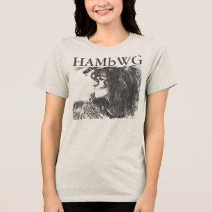 HAMbWG - T-Shirts - HAMbWG B W Face w  Logo 2