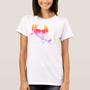 HAMbWG - T-Shirts - HAMbWG B W Face w  Logo 4