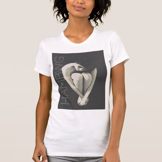 HAMbWG - T-Shirts - HAMbWG B W Face w  Logo 6 (Front)