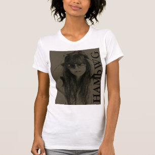 HAMbWG - T-Shirts - HAMbWG - girl tousling hair
