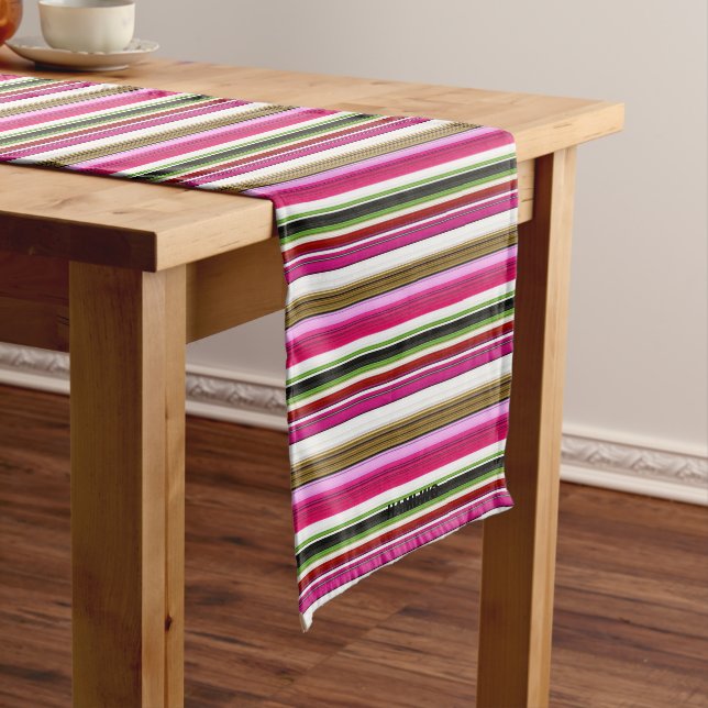 HAMbWG - Table Runner - Multi - Coloured Gradients (In Situ)