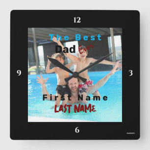 HAMbWG The Best Father - Wall Clock