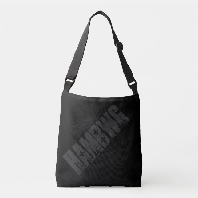 HAMbWG - Tote Bag - Black/Charcoal HAMbWG Logo (Front)