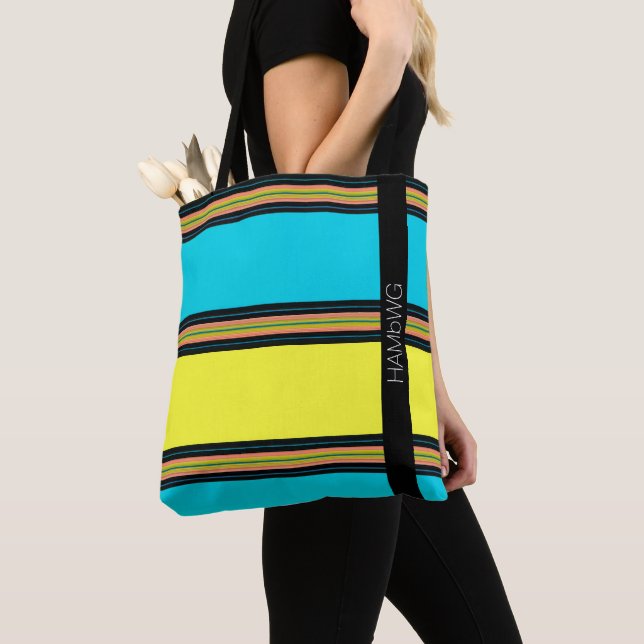 HAMbWG - Tote Bag - Large Stripe (Close Up)