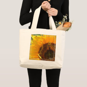 HAMbWG - Tote Bag - Painted Sunflower