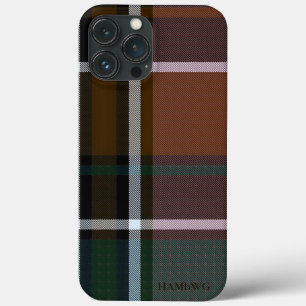 HAMbWG  Tough Xtreme Phone Case - Brown Plaid