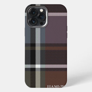 HAMbWG Tough Xtreme Phone Case - Soft Rust Plaid