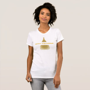 HAMbWG White T -Shirt - Golden Tree T-Shirt